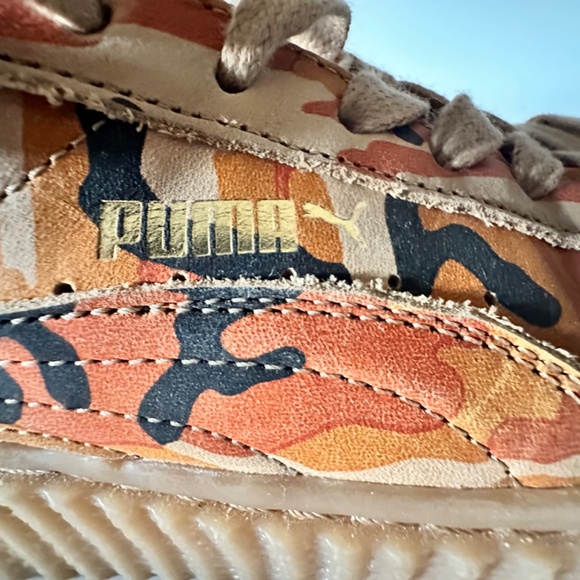 Puma Rihanna/Fenty Creepers Orange Cano - Picture 3 of 6